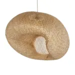GLOBOSTAR® CARIBBEAN 01784 Μοντέρνο Κρεμαστό Φωτιστικό Οροφής με Ντουί 1 x E27 AC 220-240V IP20 - Μπεζ - Μ82 x Π72 x Υ52cm - Image 4