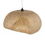 GLOBOSTAR® CARIBBEAN 01784 Μοντέρνο Κρεμαστό Φωτιστικό Οροφής με Ντουί 1 x E27 AC 220-240V IP20 - Μπεζ - Μ82 x Π72 x Υ52cm - Image 6