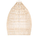 GLOBOSTAR® MALIBU 01810 Boho Κρεμαστό Φωτιστικό Οροφής με Ντουί 1 x E27 AC 220-240V IP20 - Μπεζ - Μ57 x Π57 x Υ75cm - Image 6