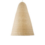 GLOBOSTAR® MAHANA 01827 Boho Κρεμαστό Φωτιστικό Οροφής με Ντουί 1 x E27 AC 220-240V IP20 - Μπεζ - Μ80 x Π80 x Υ130cm - Image 2