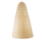 GLOBOSTAR® MAHANA 01827 Boho Κρεμαστό Φωτιστικό Οροφής με Ντουί 1 x E27 AC 220-240V IP20 - Μπεζ - Μ80 x Π80 x Υ130cm - Image 5