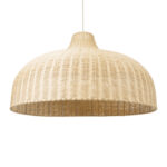 GLOBOSTAR® AFURU 01829 Boho Κρεμαστό Φωτιστικό Οροφής με Ντουί 1 x E27 AC 220-240V IP20 - Μπεζ - Μ100 x Π100 x Υ60cm - Image 2