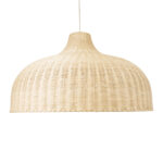 GLOBOSTAR® AFURU 01829 Boho Κρεμαστό Φωτιστικό Οροφής με Ντουί 1 x E27 AC 220-240V IP20 - Μπεζ - Μ100 x Π100 x Υ60cm - Image 5