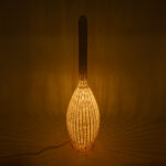 GLOBOSTAR® PARADIS 01845 Boho Επιδαπέδιο Φωτιστικό με Ντουί 1 x E27 AC 220-240V IP20 - Μπεζ - Μ40 x Π40 x Υ150cm - Image 3