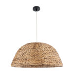 GLOBOSTAR® MANGATA 01847 Boho Κρεμαστό Φωτιστικό Οροφής με Ντουί 1 x E27 AC 220-240V IP20 - Μπεζ - Μ60 x Π60 x Υ28cm - Image 4