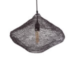 GLOBOSTAR® KENTUCKY 01863 Vintage Κρεμαστό Φωτιστικό Οροφής με Ντουί 1 x E27 AC 220-240V IP20 - Καφέ - Μ40 x Π40 x Υ30cm - Image 2