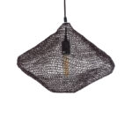GLOBOSTAR® KENTUCKY 01863 Vintage Κρεμαστό Φωτιστικό Οροφής με Ντουί 1 x E27 AC 220-240V IP20 - Καφέ - Μ40 x Π40 x Υ30cm - Image 5