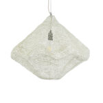 GLOBOSTAR® KENTUCKY 01865 Vintage Κρεμαστό Φωτιστικό Οροφής με Ντουί 1 x E27 AC 220-240V IP20 - Μπεζ - Μ60 x Π60 x Υ50cm - Image 5