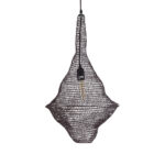GLOBOSTAR® KENTUCKY 01872 Vintage Κρεμαστό Φωτιστικό Οροφής με Ντουί 1 x E27 AC 220-240V IP20 - Καφέ - Μ35 x Π35 x Υ60cm - Image 5