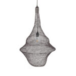 GLOBOSTAR® KENTUCKY 01875 Vintage Κρεμαστό Φωτιστικό Οροφής με Ντουί 1 x E27 AC 220-240V IP20 - Καφέ - Μ50 x Π50 x Υ90cm - Image 2