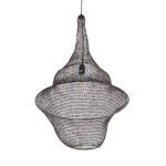 GLOBOSTAR® KENTUCKY 01875 Vintage Κρεμαστό Φωτιστικό Οροφής με Ντουί 1 x E27 AC 220-240V IP20 - Καφέ - Μ50 x Π50 x Υ90cm - Image 6