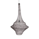 GLOBOSTAR® KENTUCKY 01878 Vintage Κρεμαστό Φωτιστικό Οροφής με Ντουί 1 x E27 AC 220-240V IP20 - Καφέ - Μ80 x Π80 x Υ140cm - Image 5