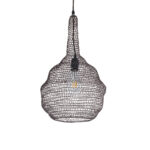 GLOBOSTAR® KENTUCKY 01881 Vintage Κρεμαστό Φωτιστικό Οροφής με Ντουί 1 x E27 AC 220-240V IP20 - Καφέ - Μ30 x Π30 x Υ50cm - Image 2