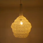 GLOBOSTAR® KENTUCKY 01883 Vintage Κρεμαστό Φωτιστικό Οροφής με Ντουί 1 x E27 AC 220-240V IP20 - Λευκό - Μ60 x Π60 x Υ90cm - Image 3