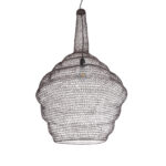 GLOBOSTAR® KENTUCKY 01884 Vintage Κρεμαστό Φωτιστικό Οροφής με Ντουί 1 x E27 AC 220-240V IP20 - Καφέ - Μ60 x Π60 x Υ90cm - Image 6