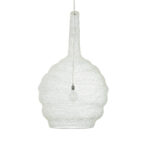 GLOBOSTAR® KENTUCKY 01886 Vintage Κρεμαστό Φωτιστικό Οροφής με Ντουί 1 x E27 AC 220-240V IP20 - Λευκό - Μ90 x Π90 x Υ150cm - Image 2