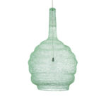 GLOBOSTAR® KENTUCKY 01888 Vintage Κρεμαστό Φωτιστικό Οροφής με Ντουί 1 x E27 AC 220-240V IP20 - Τιρκουάζ - Μ90 x Π90 x Υ150cm - Image 2