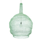 GLOBOSTAR® KENTUCKY 01888 Vintage Κρεμαστό Φωτιστικό Οροφής με Ντουί 1 x E27 AC 220-240V IP20 - Τιρκουάζ - Μ90 x Π90 x Υ150cm - Image 6