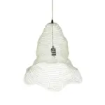 GLOBOSTAR® KENTUCKY 01889 Vintage Κρεμαστό Φωτιστικό Οροφής με Ντουί 1 x E27 AC 220-240V IP20 - Λευκό - Μ50 x Π50 x Υ48cm - Image 6