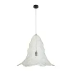 GLOBOSTAR® KENTUCKY 01892 Vintage Κρεμαστό Φωτιστικό Οροφής με Ντουί 1 x E27 AC 220-240V IP20 - Λευκό - Μ60 x Π60 x Υ52cm - Image 4