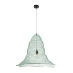 GLOBOSTAR® KENTUCKY 01894 Vintage Κρεμαστό Φωτιστικό Οροφής με Ντουί 1 x E27 AC 220-240V IP20 - Τιρκουάζ - Μ60 x Π60 x Υ52cm - Image 4