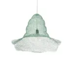 GLOBOSTAR® KENTUCKY 01894 Vintage Κρεμαστό Φωτιστικό Οροφής με Ντουί 1 x E27 AC 220-240V IP20 - Τιρκουάζ - Μ60 x Π60 x Υ52cm - Image 6