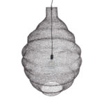 GLOBOSTAR® KENTUCKY 01902 Vintage Κρεμαστό Φωτιστικό Οροφής με Ντουί 1 x E27 AC 220-240V IP20 - Καφέ - Μ80 x Π80 x Y110cm - Image 6