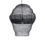 GLOBOSTAR® KENTUCKY 01912 Vintage Κρεμαστό Φωτιστικό Οροφής με Ντουί 1 x E27 AC 220-240V IP20 - Μαύρο - Μ60 x Π60 x Υ70cm - Image 5