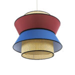 GLOBOSTAR® SAIGE 01919 Boho Κρεμαστό Φωτιστικό Οροφής με Ντουί 1 x E27 AC 220-240V IP20 - Πολύχρωμο - Μ50 x Π50 x Υ43cm - Image 5