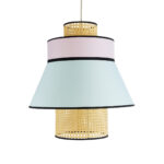 GLOBOSTAR® SAIGE 01920 Boho Κρεμαστό Φωτιστικό Οροφής με Ντουί 1 x E27 AC 220-240V IP20 - Πολύχρωμο - Μ50 x Π50 x Υ54cm - Image 5