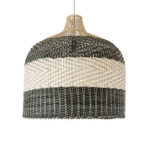 GLOBOSTAR® BARBADOS 01945 Boho Κρεμαστό Φωτιστικό Οροφής με Ντουί 1 x E27 AC 220-240V IP20 - Μπεζ & Λαδί - Μ60 x Π60 x Υ60cm - Image 5