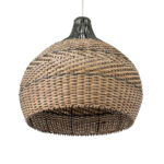 GLOBOSTAR® SEYCHELLES 01949 Boho Κρεμαστό Φωτιστικό Οροφής με Ντουί 1 x E27 AC 220-240V IP20 - Καφέ & Λαδί - Μ60 x Π60 x Υ60cm - Image 6
