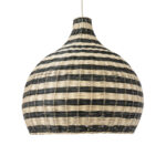 GLOBOSTAR® JAMAICA 01955 Boho Κρεμαστό Φωτιστικό Οροφής με Ντουί 1 x E27 AC 220-240V IP20 - Μπεζ & Λαδί - Μ60 x Π60 x Υ60cm - Image 5