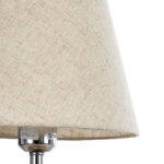 GLOBOSTAR® HASUMI 01956 Boho Επιτραπέζιο Φωτιστικό Πορτατίφ με Ντουί 1 x E27 AC 220-240V IP20 - Μπεζ - Μ23 x Π23 x Υ40cm - Image 5