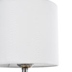 GLOBOSTAR® HASUMI 01958 Boho Επιτραπέζιο Φωτιστικό Πορτατίφ με Ντουί 1 x E27 AC 220-240V IP20 - Μπεζ & Λευκό - Μ18 x Π18 x Υ36cm - Image 5