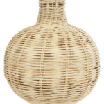 GLOBOSTAR® HASUMI 01959 Boho Επιτραπέζιο Φωτιστικό Πορτατίφ με Ντουί 1 x E27 AC 220-240V IP20 - Μπεζ & Λευκό - Μ30 x Π30 x Υ50cm - Image 6