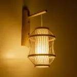 GLOBOSTAR® TULUM 01971 Boho Φωτιστικό Τοίχου - Απλίκα με Ντουί 1 x E27 AC 220-240V IP20 - Μπεζ - Μ24 x Π32 x Υ55cm - Image 2