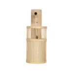 GLOBOSTAR® TULUM 01978 Boho Φωτιστικό Τοίχου - Απλίκα με Ντουί 1 x E27 AC 220-240V IP20 - Μπεζ - Μ16 x Π26.5 x Υ47cm - Image 3