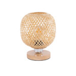GLOBOSTAR® KERRY 01981 Boho Επιτραπέζιο Φωτιστικό Πορτατίφ με Ντουί 1 x E27 AC 220-240V IP20 - Μπεζ - Μ18 x Π18 x Υ25cm - Image 2