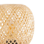 GLOBOSTAR® KERRY 01981 Boho Επιτραπέζιο Φωτιστικό Πορτατίφ με Ντουί 1 x E27 AC 220-240V IP20 - Μπεζ - Μ18 x Π18 x Υ25cm - Image 5