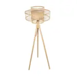 GLOBOSTAR® POPPY 01989 Boho Επιδαπέδιο Φωτιστικό με Ντουί 1 x E27 AC 220-240V IP20 - Μπεζ - Μ58 x Π58 x Υ149cm - Image 5