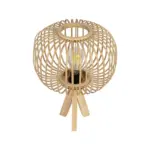 GLOBOSTAR® CHORD 01990 Boho Επιτραπέζιο Φωτιστικό Πορτατίφ με Ντουί 1 x E27 AC 220-240V IP20 - Μπεζ - Μ31 x Π31 x Υ43cm - Image 5