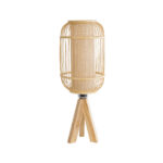 GLOBOSTAR® BODHI 01992 Boho Επιτραπέζιο Φωτιστικό Πορτατίφ με Ντουί 1 x E27 AC 220-240V IP20 - Μπεζ - Μ19 x Π19 x Υ49cm - Image 3