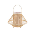 GLOBOSTAR® CATHY 02006 Boho Επιτραπέζιο Φωτιστικό Πορτατίφ με Ντουί 1 x E27 AC 220-240V IP20 - Μπεζ - Μ30 x Π30 x Υ22cm - Image 2