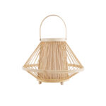 GLOBOSTAR® CATHY 02006 Boho Επιτραπέζιο Φωτιστικό Πορτατίφ με Ντουί 1 x E27 AC 220-240V IP20 - Μπεζ - Μ30 x Π30 x Υ22cm - Image 3