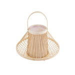 GLOBOSTAR® CATHY 02006 Boho Επιτραπέζιο Φωτιστικό Πορτατίφ με Ντουί 1 x E27 AC 220-240V IP20 - Μπεζ - Μ30 x Π30 x Υ22cm - Image 4