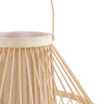 GLOBOSTAR® CATHY 02006 Boho Επιτραπέζιο Φωτιστικό Πορτατίφ με Ντουί 1 x E27 AC 220-240V IP20 - Μπεζ - Μ30 x Π30 x Υ22cm - Image 5