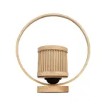 GLOBOSTAR® TULUMKO 02008 Boho Επιτραπέζιο Φωτιστικό Πορτατίφ με Ντουί 1 x E27 AC 220-240V IP20 - Μπεζ - Μ30 x Π12 x Υ32cm - Image 4