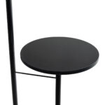 GLOBOSTAR® CORDELIA 02024 Μοντέρνο Επιδαπέδιο Φωτιστικό με Ντουί 1 x E27 AC 220-240V IP20 - Μαύρο & Χρυσό - Μ30 x Π38 x Υ180cm - Image 6
