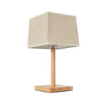 GLOBOSTAR® KOLIPE 02038 Boho Επιτραπέζιο Φωτιστικό Πορτατίφ με Ντουί 1 x E27 AC 220-240V IP20 - Μπεζ - Μ18 x Π18 x Υ25cm - Image 6